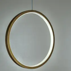 چراغ آویز یک شعله چشمه نور کد L6368/1-G طلایی (آفتابی) - دکورشاپ