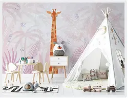 پوستر چاپی کودک طرح زرافه کد BP1043