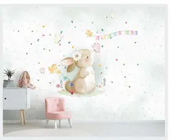 پوستر کودک خرگوش و پروانه کد BP1031