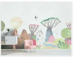 پوستر کودک جنگل کارتونی کد BP1042