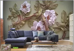 مشخصات و خرید پوستر سه بعدی ساقه و گل کد PG-86 - دکوشنل