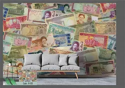 پوستر دیواری اسکناس کد R-120 - دکوشنل