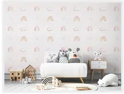 خرید پوستر کودک پل رنگین کمان کد BR1105 - دکوشنل