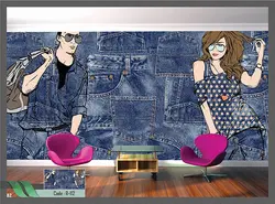 قیمت و خرید پوستر دیواری بوتیک کد R-112 - دکوشنل