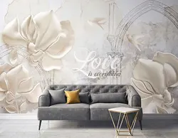 قیمت و خرید پوستر چاپی گل و مرغ برجسته کد P0285 - دکوشنل