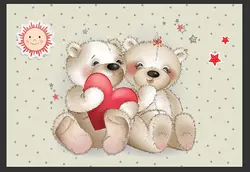 خرید پوستر کودک خرس های عروسکی کد P0299 - دکوشنل