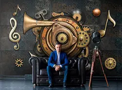 قیمت و خرید پوستر دیواری دستگاه موسیقی کد P0304 - دکوشنل