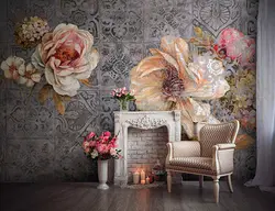 قیمت و خرید پوستر چاپی گل و کاشی کد P0322 - دکوشنل