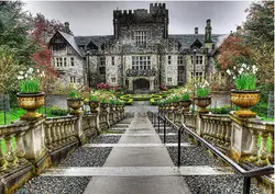 خرید پوستر نقاشی عمارت قدیمی اروپایی کد P0327 - دکوشنل