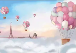 خرید پوستر کودک بالن های بادکنکی کد P0334 - دکوشنل