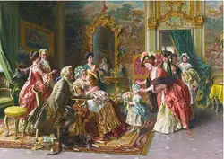 قیمت و خرید پوستر نقاشی خانواده سلطنتی کد P0341 - دکوشنل