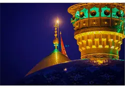 مشخصات و خرید پوستر گنبد حرم حسینی کد P0350 - دکوشنل