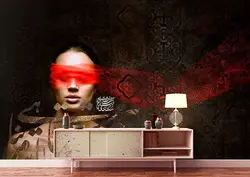 قیمت و خرید پوستر چهره و شعر نستعلیق کد P0363 - دکوشنل