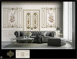 قیمت و خرید پوستر چاپی طرح گچبری کد PC-52 - دکوشنل