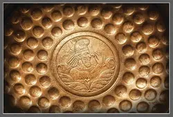 قیمت و خرید پوستر دیواری مسی هخامنشی کد R-67 - دکوشنل