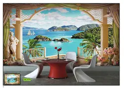 خرید پوستر ایوان کلاسیک با منظره دریا کد PG-38 - دکوشنل