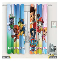 پرده کودک طرح سگ های نگهبان کد FL1786 - دکوشنل