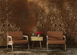 قیمت و خرید پوستر کاغذ دیواری قهوه ای کد P0422 - دکوشنل