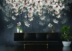 خرید پوستر طرح گل های واژگون کد PA280 - دکوشنل