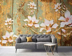 خرید پوستر گلهای صورتی با تم طلایی کد P0448 - دکوشنل