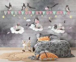 خرید پوستر کودک کلاغ ها و جوجه ها کد PK121 - دکوشنل