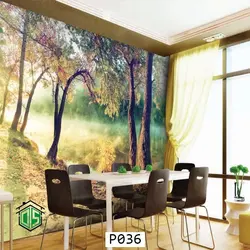 پوستر درخت جنگلی کد P036