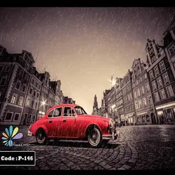 پوستر ماشین کلاسیک کد P-146