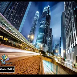 پوستر چاپی نمای شهری کد P-129