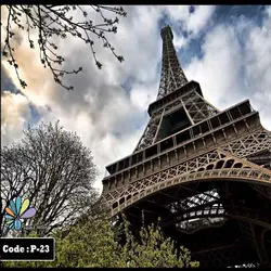 پوستر دیواری برج ایفل کد P-23