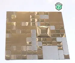 کاشی بین کابینتی استیل نقره ای کد Aj4003