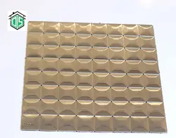 کاشی استیل نقره ای کد Aj319