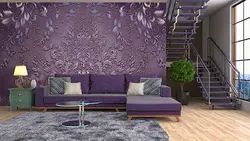 پوستر دیواری کلاسیک بنفش کد P0236