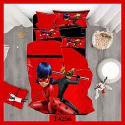 روتختی دختر کفشدوزکی و گربه سیاه کد T4256 - دکوشنل