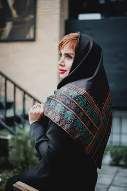 روسری طرح هندی (فیلی)