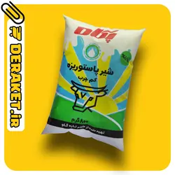 شیر پاستوریزه نایلونی ۸۰۰ گرمی ۱٫۵ درصد