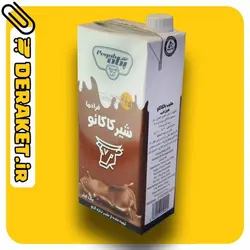 شیر کاکائو استریل پاکتی تتراپک اسلیم یک لیتری