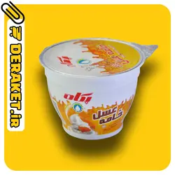 خامه عسل پاستوریزه ESL لیوانی ۱۰۰ گرمی ۲۵ درصد