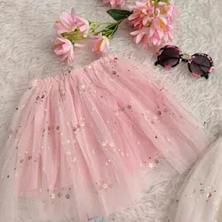 دامن مجلسی پولک طلایی