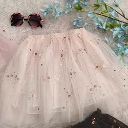 دامن مجلسی پولک طلایی (وارداتی)