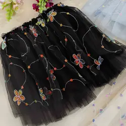 دامن مجلسی پولک هفت رنگ (وارداتی)