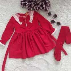 پیراهن مجلسی یقه چین دار