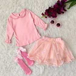 دامن عروسکی طرح دار (فلامینگو)