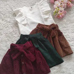 شومیز چین دار و دامن