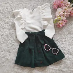 شومیز چین دار و دامن