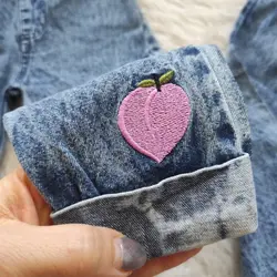 شلوار جین وارداتی طرح میوه