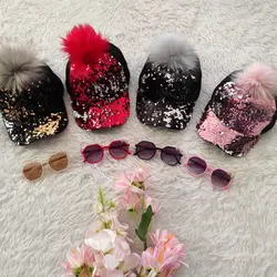 کلاه پولک برگردان