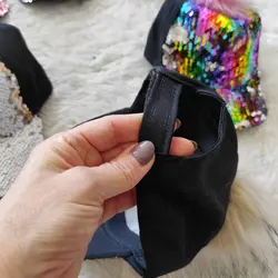 کلاه پولک برگردان