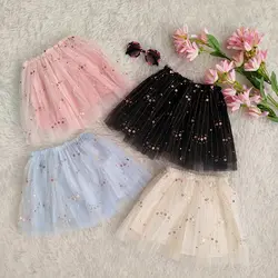 دامن پرنسسی پولک طلایی