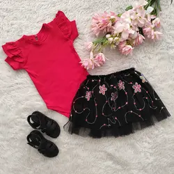 دامن پرنسسی پولک هفت رنگ