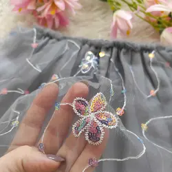 دامن پرنسسی پولک هفت رنگ